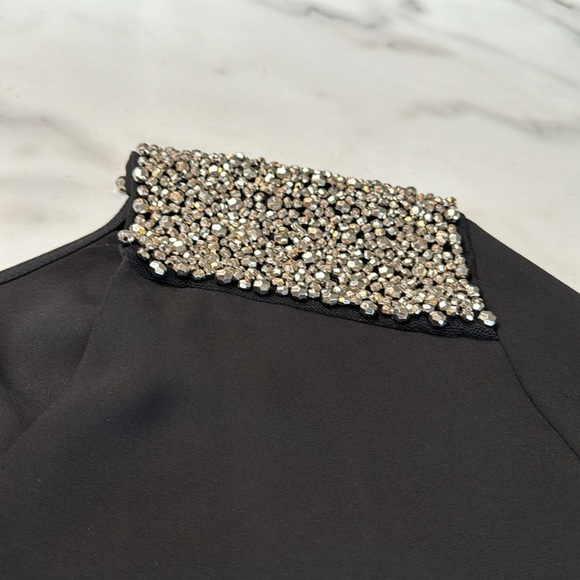 PTP length at front 34 back 41 bling shoulders black top - Picture 5 of 6